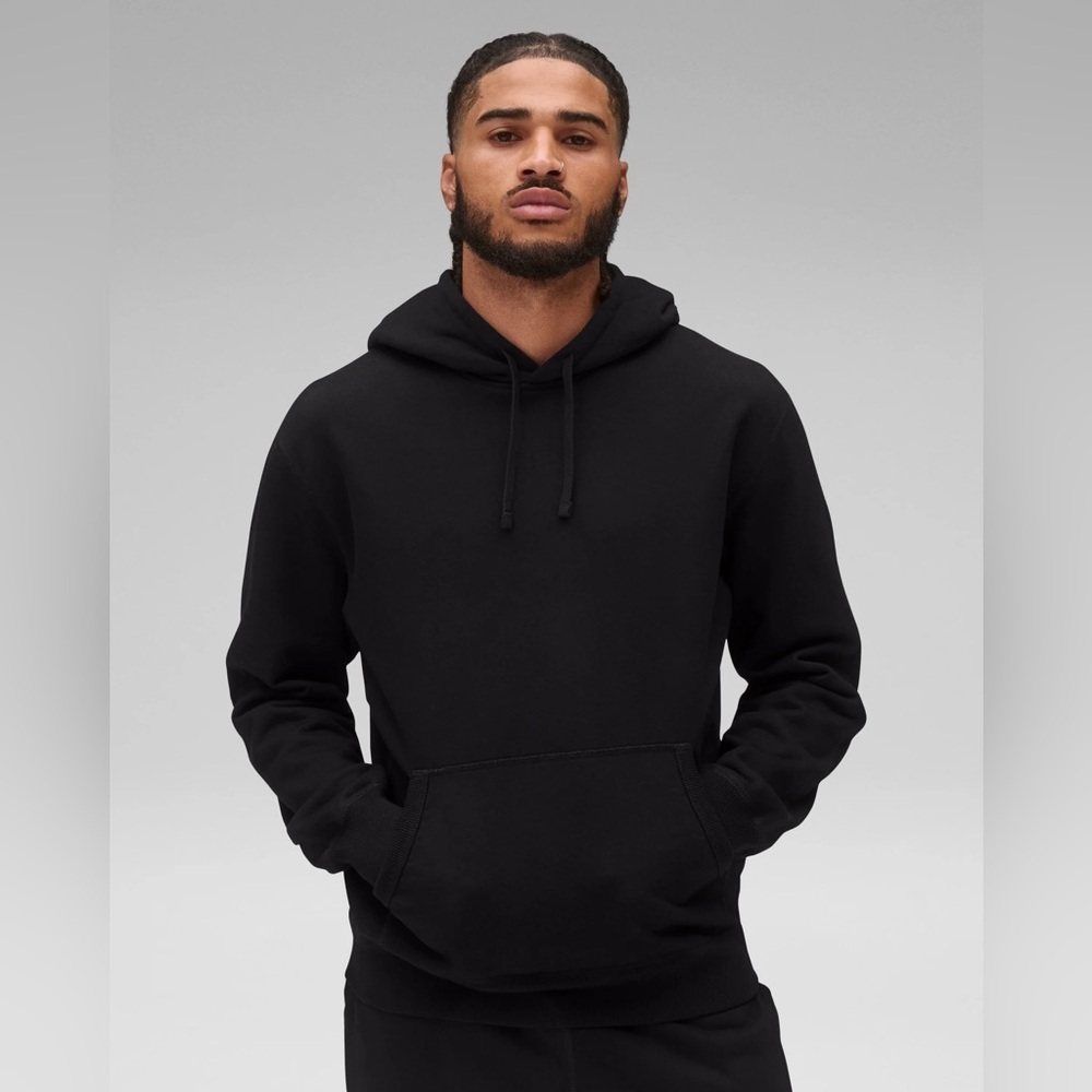 Reigning Champ Midweight Terry Standard Hoodie Black Size Large